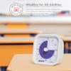 imageTIME TIMER 120 Minute MOD Education Edition  Visual Timer with Desktop Software for Kids Classroom Learning Testing Timer Study Tool and Office Meetings with Silent Operation White  120min35 x 35
