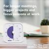 imageTIME TIMER 120 Minute MOD Education Edition  Visual Timer with Desktop Software for Kids Classroom Learning Testing Timer Study Tool and Office Meetings with Silent Operation White  120min35 x 35