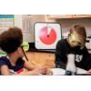 imageTIME TIMER MAX  ExtraLarge 17quot Visual Analog Timer 8Duration Settings Interchangeable Faces Optional Alert No Loud Ticking  for Kids Classroom Homeschooling and Teacher Tool BlackMAX Timer