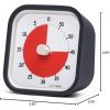imageTIME TIMER MOD Charcoal A Visual Countdown 60 Minute Timer for Classrooms Meetings Kids and Adults Office and Homeschooling Tool with Silent Operation and Interchangeable Silicone CoverCharcoal Gray
