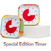 imageTIME TIMER MOD Charcoal A Visual Countdown 60 Minute Timer for Classrooms Meetings Kids and Adults Office and Homeschooling Tool with Silent Operation and Interchangeable Silicone CoverTie Dye