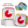 imageTIME TIMER MOD Charcoal A Visual Countdown 60 Minute Timer for Classrooms Meetings Kids and Adults Office and Homeschooling Tool with Silent Operation and Interchangeable Silicone CoverTie Dye