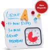 imageTIME TIMER MOD with Dry Erase Board  60Minute Visual Countdown Timer with Magnetic Whiteboard  For Notes Chores Classroom and Office Reminders Visual Schedules for Kids and Adults CharcoalCharcoal