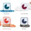 imageTime Timer Home MOD  60 Minute Kids Visual Timer Home Edition  For Homeschool Supplies Study Tool Timer for Kids Desk Office Desk and Meetings with Silent Operation Cotton Ball WhiteOrange Dreamsicle