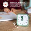 imageTime Timer Home MOD  60 Minute Kids Visual Timer Home Edition  For Homeschool Supplies Study Tool Timer for Kids Desk Office Desk and Meetings with Silent Operation Cotton Ball WhiteFern Green