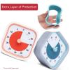 imageTime Timer Home MOD  60 Minute Kids Visual Timer Home Edition  For Homeschool Supplies Study Tool Timer for Kids Desk Office Desk and Meetings with Silent Operation Cotton Ball WhiteGray  White
