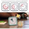imageTime Timer Home MOD  60 Minute Kids Visual Timer Home Edition  For Homeschool Supplies Study Tool Timer for Kids Desk Office Desk and Meetings with Silent Operation Cotton Ball WhiteLake Day Blue