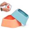 imageTime Timer Home MOD  60 Minute Kids Visual Timer Home Edition  For Homeschool Supplies Study Tool Timer for Kids Desk Office Desk and Meetings with Silent Operation Cotton Ball WhiteBlue  Orange