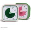 imageTime Timer Home MOD  60 Minute Kids Visual Timer Home Edition  For Homeschool Supplies Study Tool Timer for Kids Desk Office Desk and Meetings with Silent Operation Cotton Ball WhiteGreen  Pink