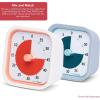 imageTime Timer Home MOD  60 Minute Kids Visual Timer Home Edition  For Homeschool Supplies Study Tool Timer for Kids Desk Office Desk and Meetings with Silent Operation Cotton Ball WhiteGray  White