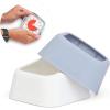 imageTime Timer Home MOD  60 Minute Kids Visual Timer Home Edition  For Homeschool Supplies Study Tool Timer for Kids Desk Office Desk and Meetings with Silent Operation Cotton Ball WhiteGray  White