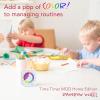 imageTime Timer MOD  Home Edition  Rainbow Wheel  Individual Sized 60 Minute Visual Countdown Timer with 5 Minute Color Segments for Kids Toddlers Students with Silent Operation Multicolor60min Timer