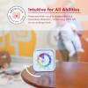 imageTime Timer MOD  Home Edition  Rainbow Wheel  Individual Sized 60 Minute Visual Countdown Timer with 5 Minute Color Segments for Kids Toddlers Students with Silent Operation Multicolor60min Timer