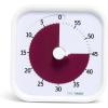 imageTime Timer Home MOD  60 Minute Kids Visual Timer Home Edition  For Homeschool Supplies Study Tool Timer for Kids Desk Office Desk and Meetings with Silent Operation Cotton Ball WhiteWhite Cotton Ball