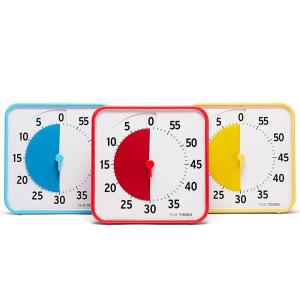 imageTime Timer 8 Inch Learning Center Classroom Set  60 Minute Visual Timer for Kids with Dry Erase Activity Cards for Kids Classroom Learning Centers and Teachers Desk Clock Primary 3PackBlack