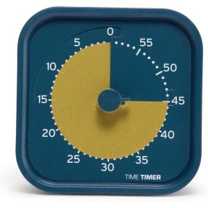 imageTime Timer MOD  Home Edition  Individual Sized 60 Minute Visual Countdown Timer for ADHD Adults Students and Pomodoro with Silent Operation Metallic MidnightMidnight
