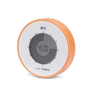 imageTime Timer Twist 90Minute Digital Countdown Clock  for Kids Classroom Learning Homeschool Study Tool Teachers Desk Clock Exercise and Kitchen Timer Dreamsicle OrangeDreamsicle Orange