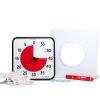 imageTIME Timer 8 inch Visual Timer with Visual Schedule Package  60 Minute Kids Desk Countdown Clock with Dry Erase Board whiteboard Marker and pecs Cards  for Kids Classroom Home and Routine Timer8 Timer Kit
