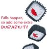 imageTime Timer MOD with Tire Protective Case  Charcoal Case with Visual Timer  Individual Sized 60 Minute Visual Countdown for ADHD Autism Kids Students and Pomodoro with Silent Operation Tread