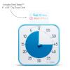 imageTime Timer Original 12quot Visual Countdown Timer  Large 60Minute Silent Classroom Visual Timer for SEL Emotional Regulation Focus Calm Transitions ADHD Autism  Blue