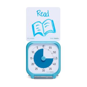 imageTime Timer 3 Inch Visual Timer  60Minute Quiet Portable Countdown Timer for Kids Teachers Students amp Adults  Helps with Focus Transitions ADHD Autism amp Time Blindness  Red amp WhiteWhite  Blue