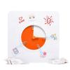 imageVisual Schedule Package  8inch 60 Minute Visual Routine Timer with Dry Erase Board PECS Cards and Whiteboard Marker  for Kids Desk Classroom Home and Routines Orange