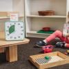 imageVisual Schedule Package  8inch 60 Minute Visual Routine Timer with Dry Erase Board PECS Cards and Whiteboard Marker  for Kids Desk Classroom Home and Routines Green